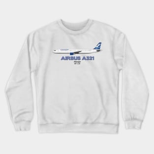 Airbus A321 - Finnair Crewneck Sweatshirt